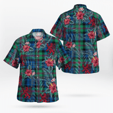 Clan Baird Ancient Tartan Scottish Lion Hawaiian Shirt OW72 Baird Ancient Tartan Tartan Hawaii Shirt